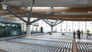 <p>Work is nearing completion on a new mezzanine floor at Cork Airport, incorporating security screening, a dedicated FastTrack lane and an upgraded business lounge. Picture: Larry Cummins</p> <p>Work is nearing completion on a new mezzanine floor at Cork Airport, incorporating security screening, a dedicated FastTrack lane and an upgraded business lounge. Picture: Larry Cummins</p>