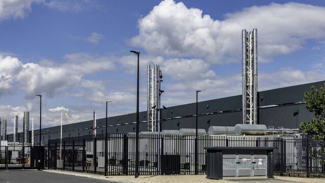 <p>The AWS Cloud data centre in Tallaght, Dublin. Data centres inflict an enormous strain on energy grids. </p>
