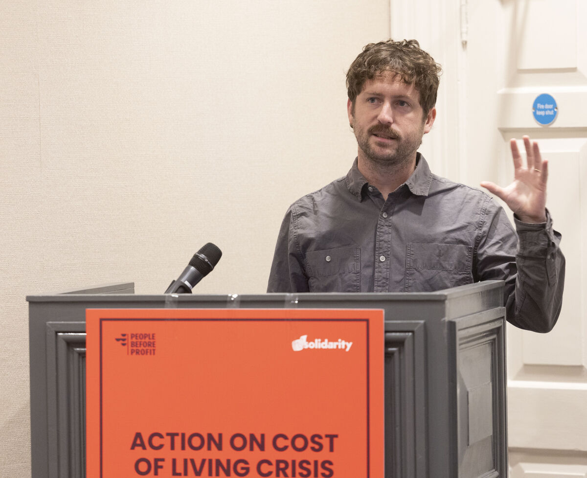 Professor Patrick Brodie: 'Our report demonstrates that data centres impose a wide range of costs on our society, allowing tech giants to continue to accumulate extreme amounts of wealth, power, and control over energy and resources, whilst Irish society pays the costs.' Photo: SAM BOAL/Collins Photos