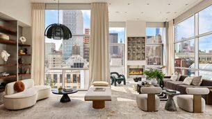 <p>PAD: Thierry Henry's Manhattan apartment is on the block for a cool $25 million. Pictures: Sothebys International Realty</p> <p>PAD: Thierry Henry's Manhattan apartment is on the block for a cool $25 million. Pictures: Sothebys International Realty</p>