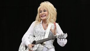 <p>Dolly Parton performing on the Pyramid Stage at the Glastonbury Festival, at Worthy Farm in Somerset.</p> <p>Dolly Parton performing on the Pyramid Stage at the Glastonbury Festival, at Worthy Farm in Somerset.</p>