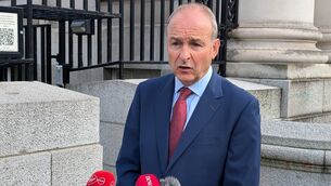 <p>Taoiseach Micheal Martin speaking to members of the media before a Cabinet meeting at Government Buildings. Picture date: Cillian Sherlock/PA Wire</p> <p>Taoiseach Micheal Martin speaking to members of the media before a Cabinet meeting at Government Buildings. Picture date: Cillian Sherlock/PA Wire</p>