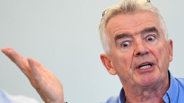 <p>Chief executive Michael O'Leary speaking during a Ryanair business update in London. Picture: Yui Mok/PA </p>