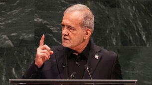Iran’s President Masoud Pezeshkian (Heather Khalifa/AP) Iran’s President Masoud Pezeshkian (Heather Khalifa/AP)