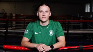 <p>Michaela Walsh stunned the home Bulgarian crowd as she came from behind to earn the win. Pic: ©INPHO/Tom Maher</p>