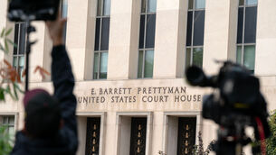 A judge in Washington temporarily blocked Donald Trump’s White House ban on three news outlets (Jose Luis Magana/AP) A judge in Washington temporarily blocked Donald Trump’s White House ban on three news outlets (Jose Luis Magana/AP)