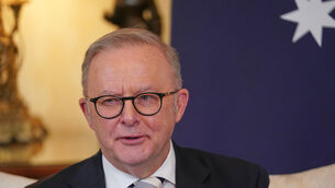 Australian Prime Minister Anthony Albanese (Alberto Pezzali/AP)