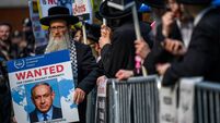 Rally Against Antisemitism Held Outside The United Nations During The UN General Assembly