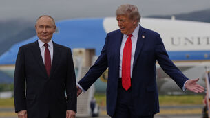 <p>President Donald Trump greets Russia's president Vladimir Putin Friday, Aug. 15, 2025, at Joint Base Elmendorf-Richardson, Alaska. Picture: AP Photo/Julia Demaree Nikhinson</p> <p>President Donald Trump greets Russia's president Vladimir Putin Friday, Aug. 15, 2025, at Joint Base Elmendorf-Richardson, Alaska. Picture: AP Photo/Julia Demaree Nikhinson</p>