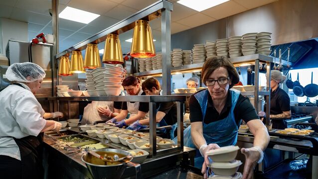 <p>More than 2,500 school meals are packed in the kitchens at Duhallow Community Food Services each day. When you are making delicious food, it generally starts with the ingredients and the way you cook those ingredients. These two things were not taken into account by the Government report. Picture: Chani Anderson</p>