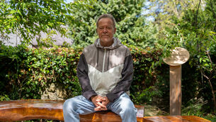 <p>Leonid Dobrionski, who fled the Russian invasion of Ukraine, at Nano Nagle. It was soon after arriving in Cork that his wife died. Pictures: Noel Sweeney</p> <p>Leonid Dobrionski, who fled the Russian invasion of Ukraine, at Nano Nagle. It was soon after arriving in Cork that his wife died. Pictures: Noel Sweeney</p>