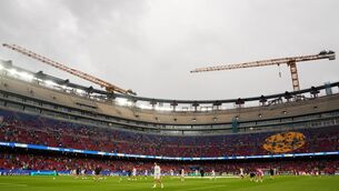 <p>General view inside the No Camp before the UEFA Champions League 2026/27 League Phase MD1 match between FC Barcelona and Feyenoord at Camp Nou on September 09, 2026 in Barcelona, Spain. (Photo by Alex Caparros/Getty Images)</p> <p>General view inside the No Camp before the UEFA Champions League 2026/27 League Phase MD1 match between FC Barcelona and Feyenoord at Camp Nou on September 09, 2026 in Barcelona, Spain. (Photo by Alex Caparros/Getty Images)</p>