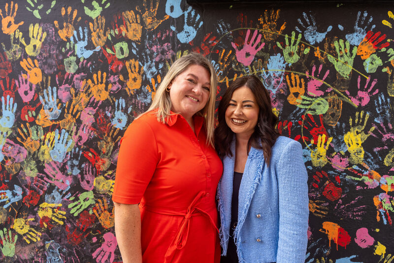 Sandra Murphy and Kylie Basnett have worked together since Murphy joined Trigon Hotels 10 years ago. Picture: Noel Sweeney Sandra Murphy and Kylie Basnett have worked together since Murphy joined Trigon Hotels 10 years ago. Picture: Noel Sweeney