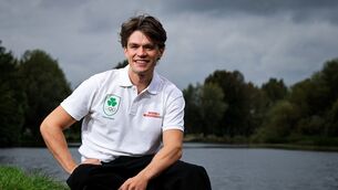 <p>SPAR and EUROSPAR Team Ireland ambassador Fintan McCarthy at The Kingsley Hotel in Cork for the SPAR and EUROSPAR Community Fund presentation lunch. Pic: INPHO/Bryan Keane</p>
