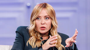 Giorgia Meloni (Roberto Monaldo/LaPresse via AP) Giorgia Meloni (Roberto Monaldo/LaPresse via AP)