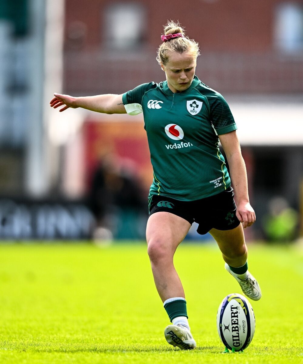 Dannah O'Brien in action for Ireland last weekend. Picture: Shauna Clinton/Sportsfile Dannah O'Brien in action for Ireland last weekend. Picture: Shauna Clinton/Sportsfile