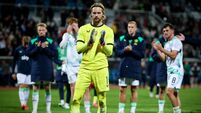 Caoimhin Kelleher dejected after the match 24/9/2026
