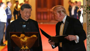 The state visit has been filled with pomp and ceremony – but was seen as somewhat lacking in substance (AP) The state visit has been filled with pomp and ceremony – but was seen as somewhat lacking in substance (AP)