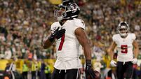 Bijan Robinson.jpg Atlanta Falcons v Green Bay Packers