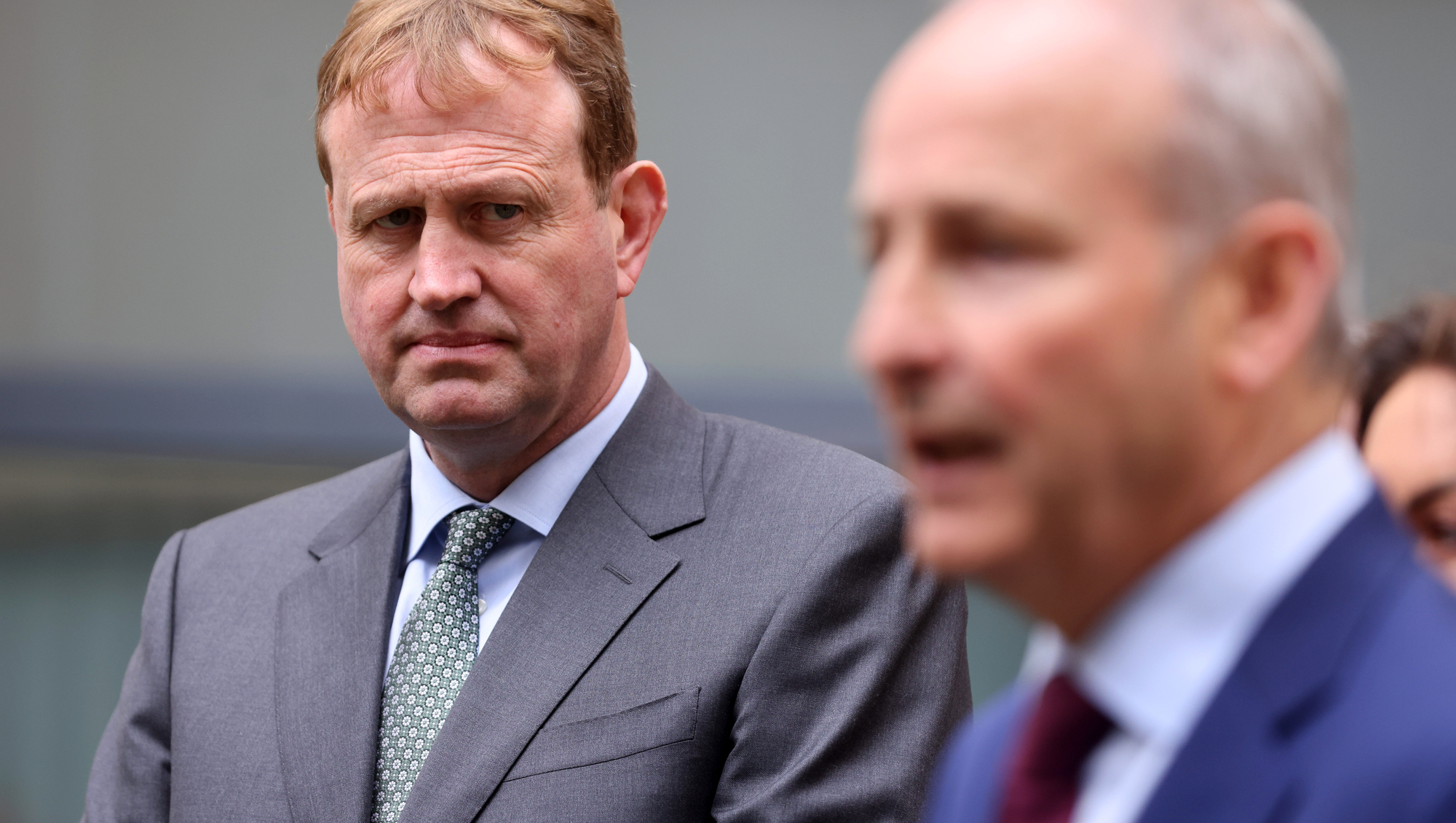 Justice minister Jim O'Callaghan and Taoiseach Micheál Martin: When Ireland's EU presidency ends, the race to succeed Martin begins. Picture: Eamonn Farrell/ RollingNews.ie