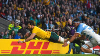 WATCH: Ashley-Cooper hat-trick helps Australia through nerve-shredding semi