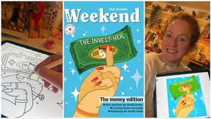 <p>Cork illustrator Susan Mulcahy of Saucy Pups designed the cover of the money edition of Weekend</p> <p>Cork illustrator Susan Mulcahy of Saucy Pups designed the cover of the money edition of Weekend</p>