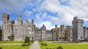 <p>Pre-tax profits for Ashford Castle last year tripled to €3.93m. The hotel now has a 'big concern' to ensure it has helicopters to bring guests to the Ryder Cup at Adare Manor. Picture: Getty Images</p> <p>Pre-tax profits for Ashford Castle last year tripled to €3.93m. The hotel now has a 'big concern' to ensure it has helicopters to bring guests to the Ryder Cup at Adare Manor. Picture: Getty Images</p>