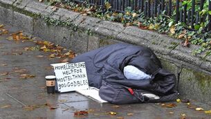 <p>The homeless numbers tick closer to 20,000 with every month and there is little in the way of anger from the public. File picture</p> <p>The homeless numbers tick closer to 20,000 with every month and there is little in the way of anger from the public. File picture</p>