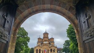 <p>Gračanica Monastery is a Serbian Orthodox monastery in Kosovo. It was built by the Serbian king Stefan Milutin in 1321 on the ruins of a 6th-century basilica. Picture: Getty</p> <p>Gračanica Monastery is a Serbian Orthodox monastery in Kosovo. It was built by the Serbian king Stefan Milutin in 1321 on the ruins of a 6th-century basilica. Picture: Getty</p>