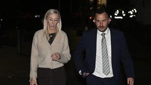 <p>Carla Lockhart of the DUP leaves Belfast High Court where the Court of Appeal has overturned a ban on members of the Portadown District Orange Order from marching on the Garvaghy Road on Sunday. Picture: Mark Marlow/PA Wire</p>