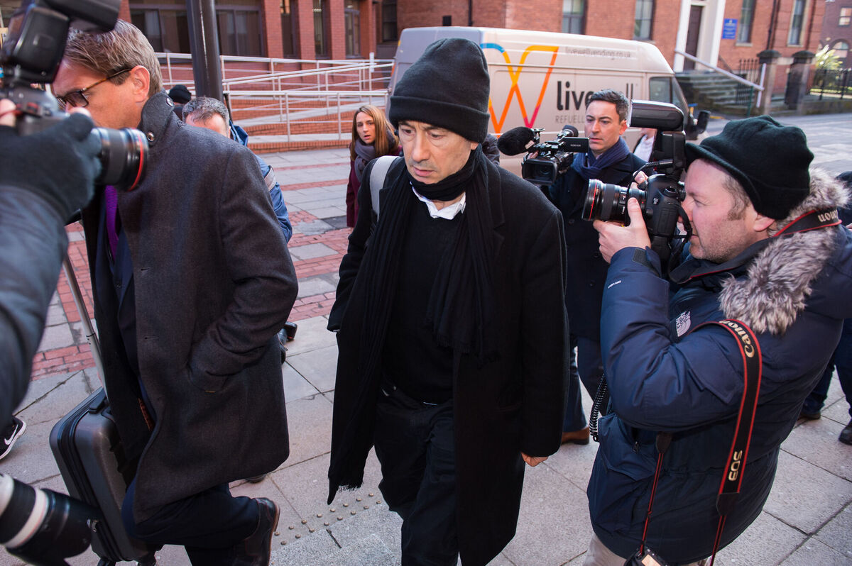 Former RTÉ worker Kieran Creaven (right) arriving at Leeds Crown Court on Friday, March 9, 2018.Picture: Peter Powell/PA Former RTÉ worker Kieran Creaven (right) arriving at Leeds Crown Court on Friday, March 9, 2018.Picture: Peter Powell/PA