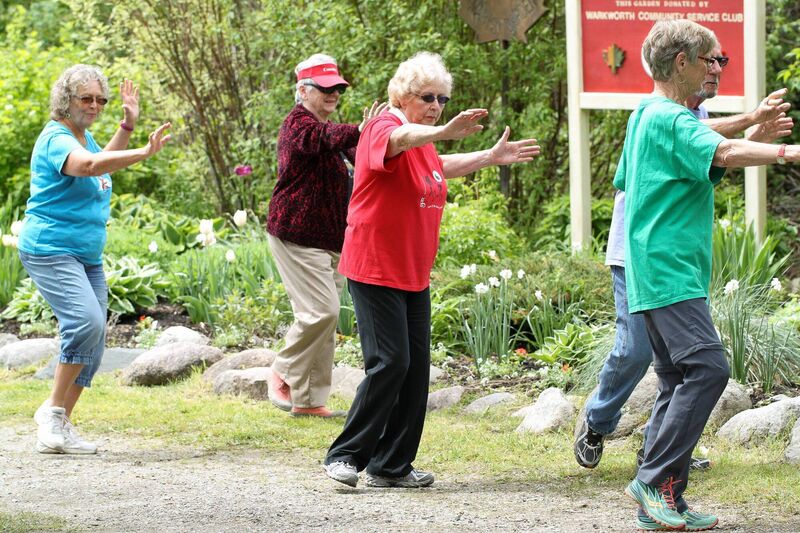 Tai chi walking is accessible. Picture: Alamy/PA Tai chi walking is accessible. Picture: Alamy/PA