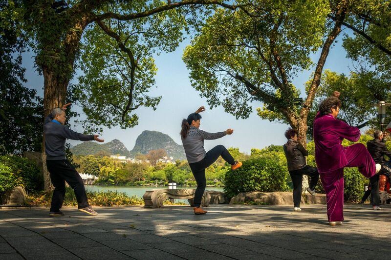 You can take part in a group class to get that social element. Picture: Alamy/PA You can take part in a group class to get that social element. Picture: Alamy/PA