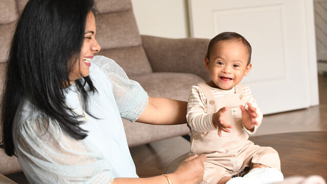 <p> Persis Weslee, with her fourteen month old baby Tejas. Picture: Moya Nolan</p>