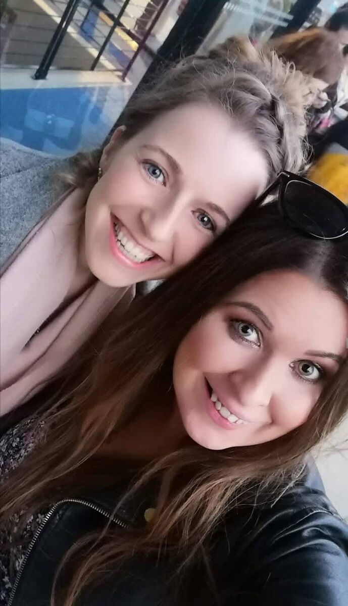 Jenny McEntegart (right) with her bestie of 27 years, Sinéad Byrne Jenny McEntegart (right) with her bestie of 27 years, Sinéad Byrne