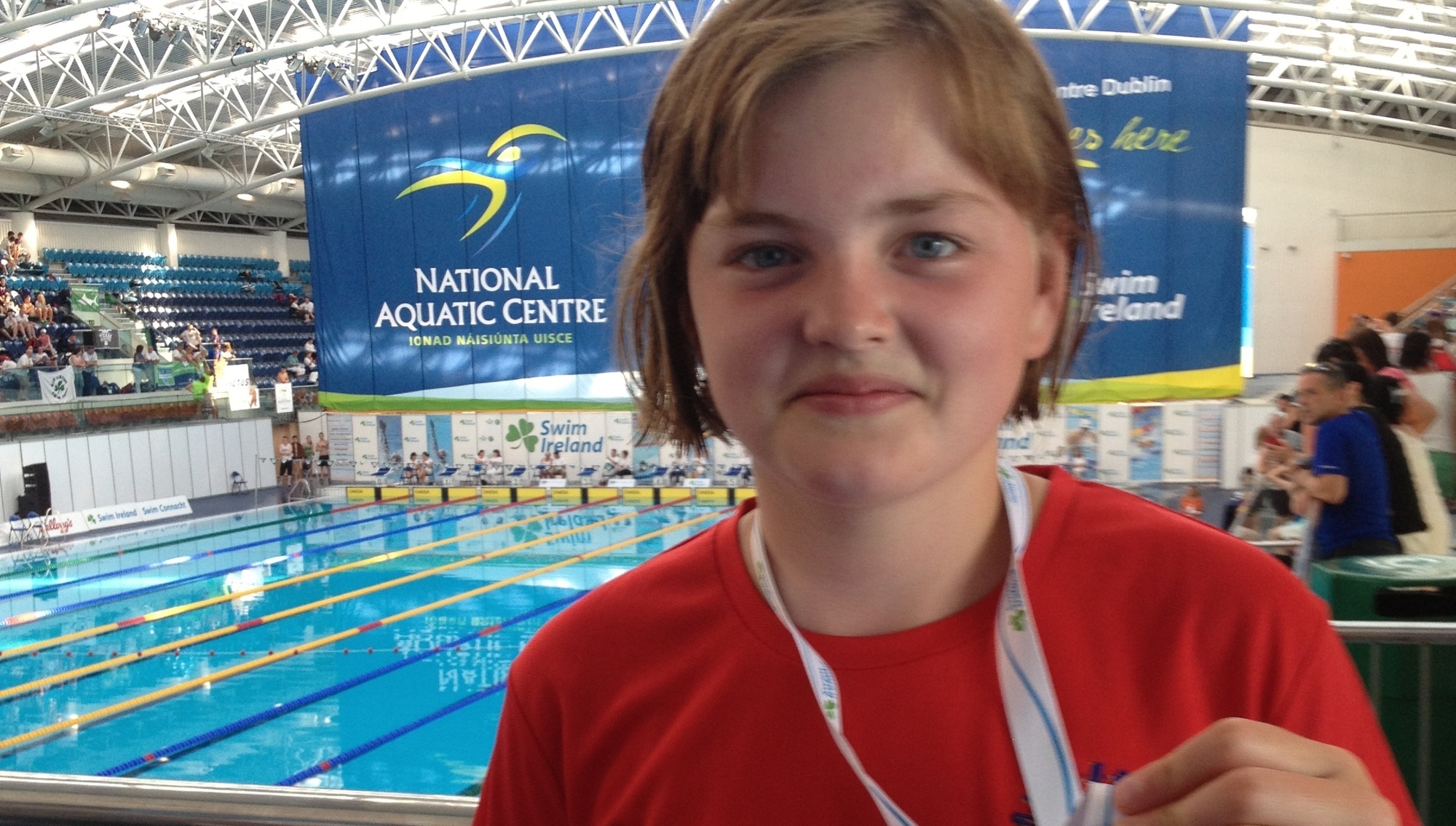 Mona McSharry in 2013 at the the Irish Age Group Championships and Summer Open