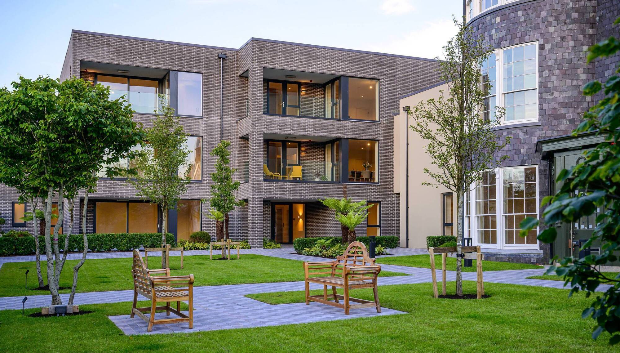 New meets old at Drumcora House on the Blackrock Road. 