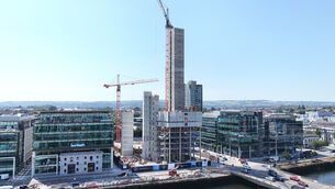 <p>Work is ongoing on the Railyard residential development on Cork's Albert Quay. Picture: Larry Cummins</p> <p>Work is ongoing on the Railyard residential development on Cork's Albert Quay. Picture: Larry Cummins</p>