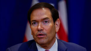 <p>US secretary of state Marco Rubio (Jeenah Moon via AP)</p>