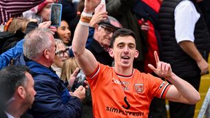<p>GLORY DAYS: Rory Grugan of Armagh celebrates after victory in the Ulster Championship final against Monaghan this year. Pic: Piaras Ó Mídheach/Sportsfile</p>