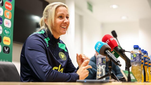 <p>Ireland head coach Carla Ward. Pic: INPHO/Nick Elliott</p>