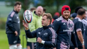 <p>Scrum-half Craig Casey had a delayed start to his pre-season after being on Nations Championship duty with Ireland thsi summer. Pic: ©INPHO/Morgan Treacy</p>