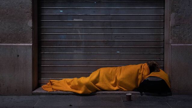 <p>'People who are sleeping on the streets and who find themselves with nowhere to go during daytime, without doubt, that’s the sharpest end.' Stock picture</p>