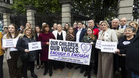 'Nobody is opening the door to us': Parents protest over children's disability services