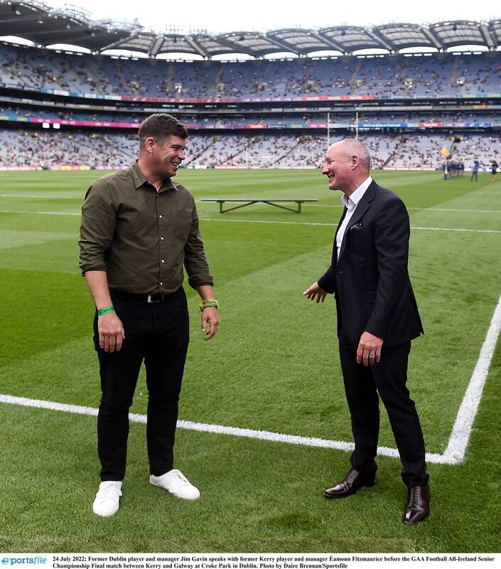 GAME CHANGER: Jim Gavin and Éamonn Fitzmaurice were two of the key FRC architects who helped restore Gaelic football to its former glories. Pic: Daire Brennan/Sportsfile