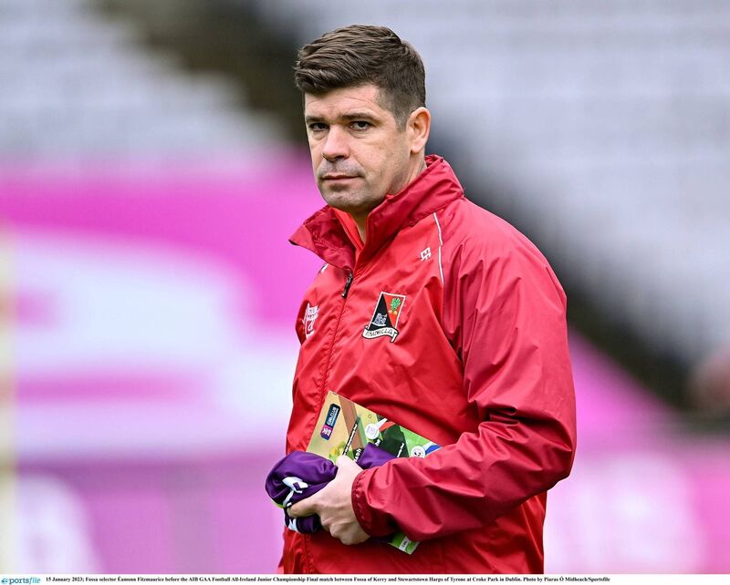 WINNER: Éamonn Fitzmaurice guided Fossa to an All-Ireland Club JFC title during his time with the club. Pic: Piaras Ó Mídheach/Sportsfile