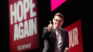 <p>Prime Minister Andy Burnham delivers his keynote address to the Labour Party conference in Liverpool on Tuesday. Picture: Stefan Rousseau/PA</p>