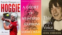 10 books for October: Hoggie, John Creedon, Sarah J Maas...