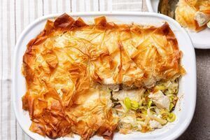 Leek & Chicken Pie
