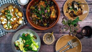 <p> Eunice Power: Marbella Chicken served with broccoli and roast potatoes. Picture: Chani Anderson</p> <p> Eunice Power: Marbella Chicken served with broccoli and roast potatoes. Picture: Chani Anderson</p>